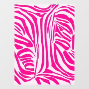 Pink Zebra Print Pattern
