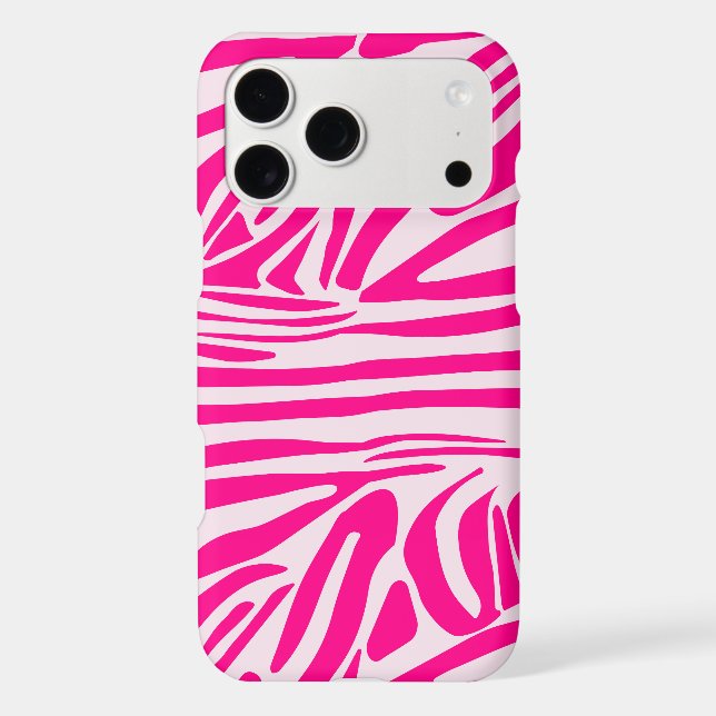 Pink Zebra Print Pattern (Back)