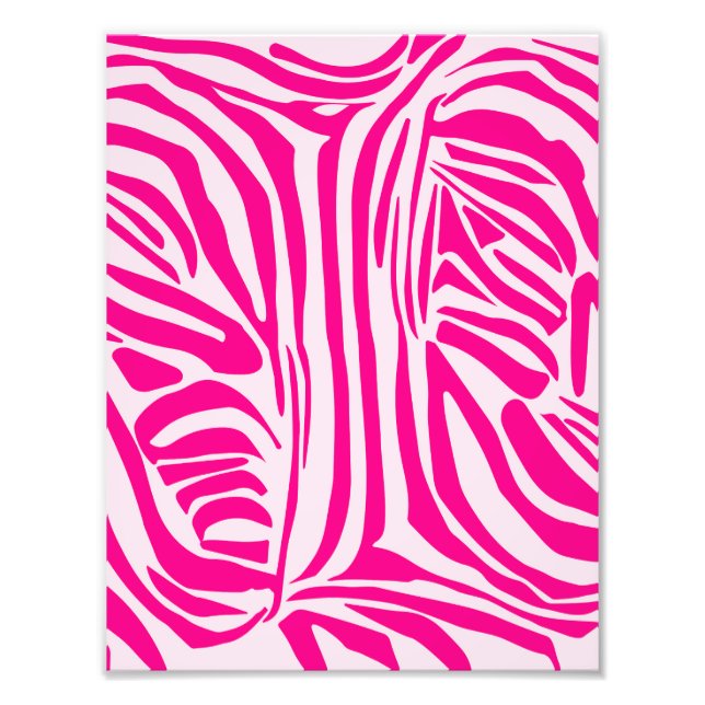 Pink Zebra Print Pattern (Front)
