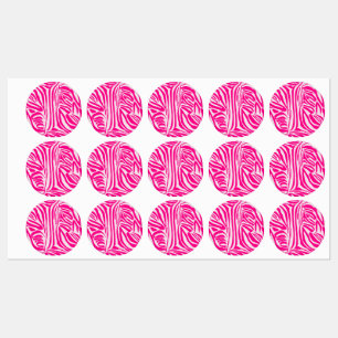 Pink Zebra Print Pattern