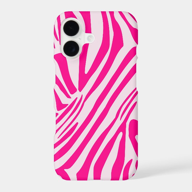 Pink Zebra Print Pattern (Back)