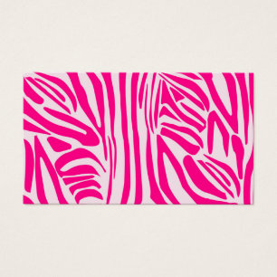 Pink Zebra Print Pattern