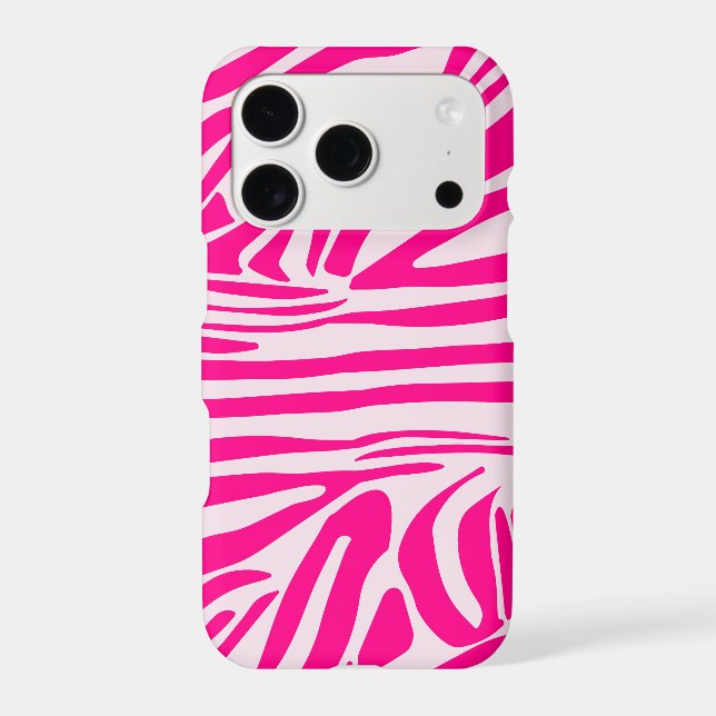 Pink Zebra Print Pattern (Back)