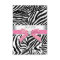 Pink Zebra RSVP Card