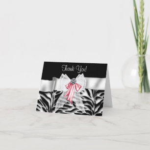 Pink Zebra Thank You Cards