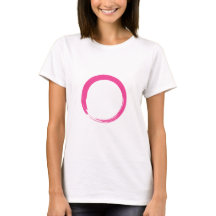 Pink Zen Symbol / Enso Circle