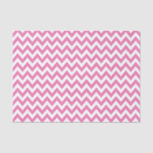 Pink ZigZag / Chevron Pattern Tissue Paper
