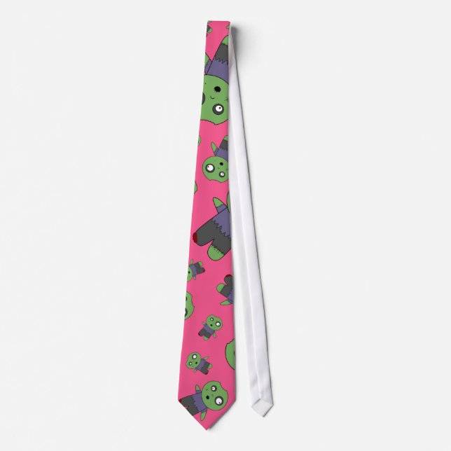 Pink zombies tie (Front)