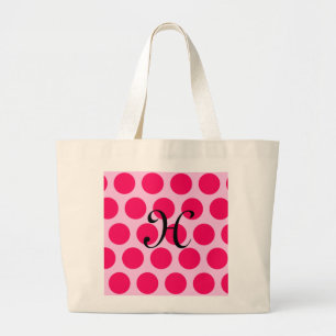 Pinkalicious Dots Large Tote Bag