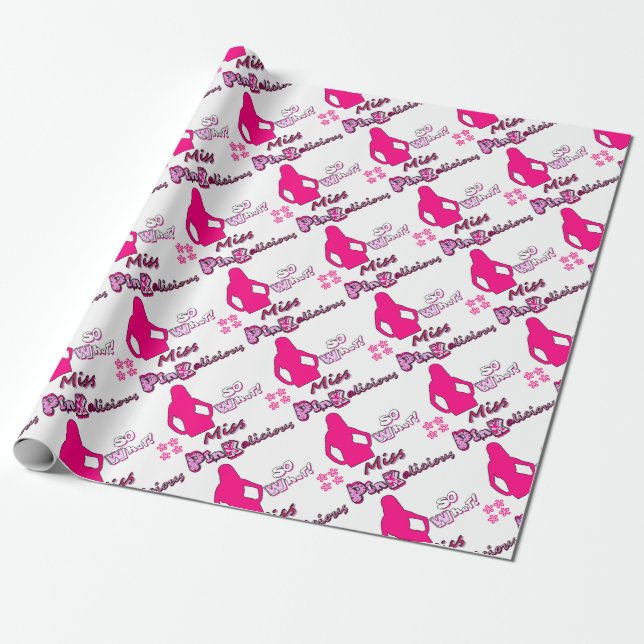 pinkalicious shirt wrapping paper (Unrolled)