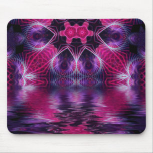 Pinkana Visionary Fractal Art Mousepad