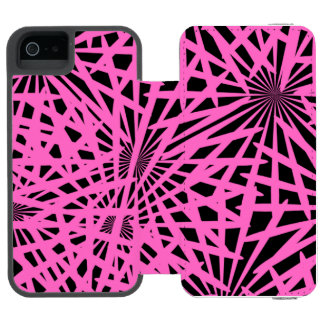 pinkblackanista floral incipio watson™ iPhone 5 wallet case