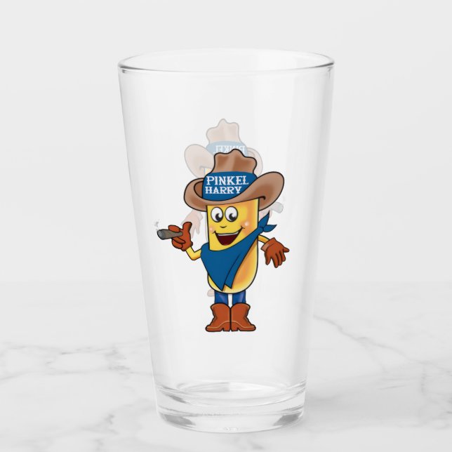 Pinkel Harry Pint Glass (Front)