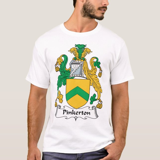 Pinkerton Family Crest T-Shirt (Front)