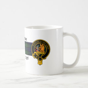Pinkerton Scottish Crest and Tartan mug
