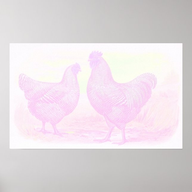 PinkFoam Canvas Poster (Front)