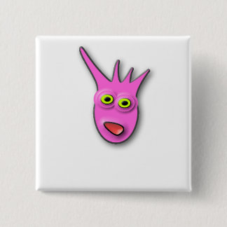 PinkGasper Square Blank Template 15 Cm Square Badge