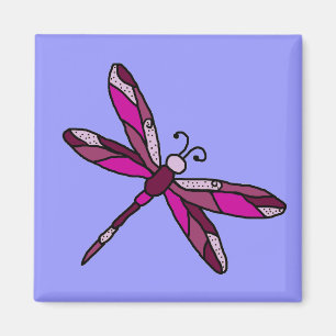 Pinkie Dragonfly magnet