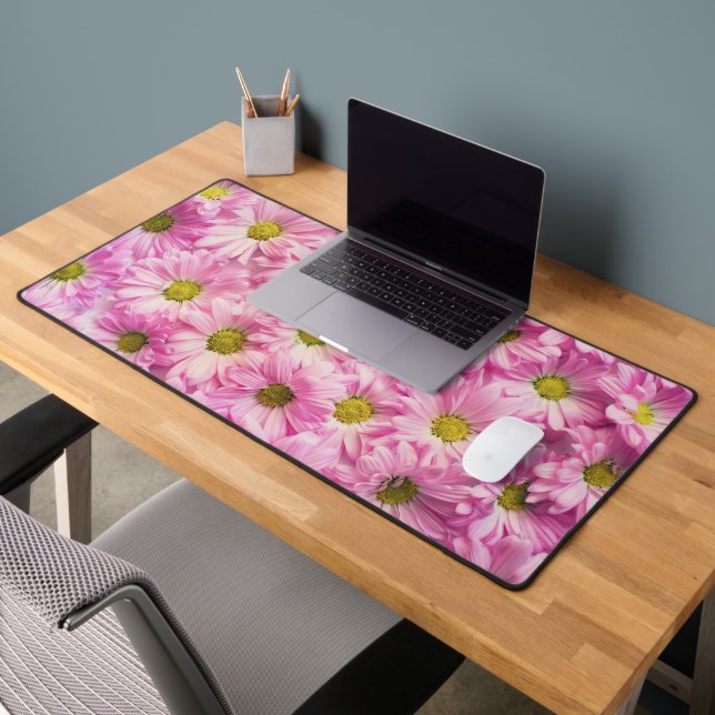PINKIE FLORALS  DESK MAT (Office 2)