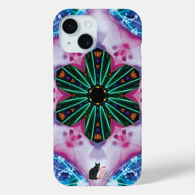 Pinkie Kaleidoscope iPhone Case (Back)