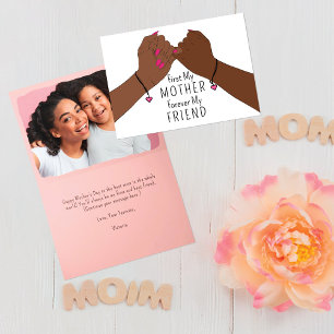 Pinkie Promise Forever My Friend Mother's Day Holiday Card