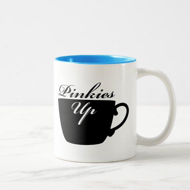 Pinkies Up Teacup Mug (Right)