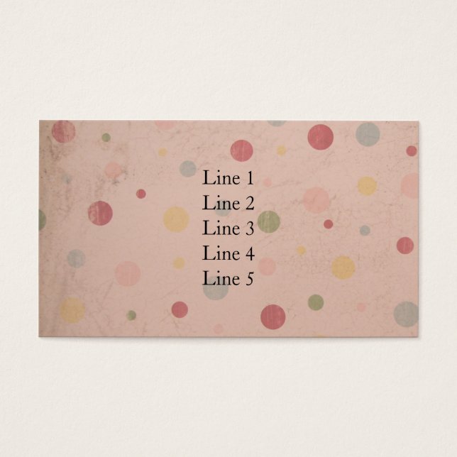 Pinkish Polka Dots (Front)