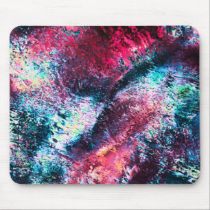 Pinkish splash increase that look like rock crater mouse pad