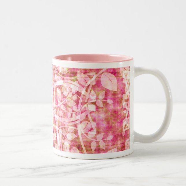 PinkLeaves Mug (Right)