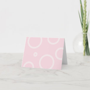 Pinkly Retrolicious Note Card