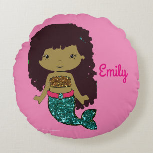 PinkMermaid Personalised Pillow