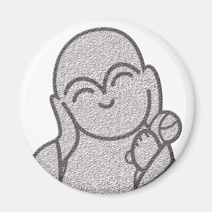 Pinkoro Jizo Magnet
