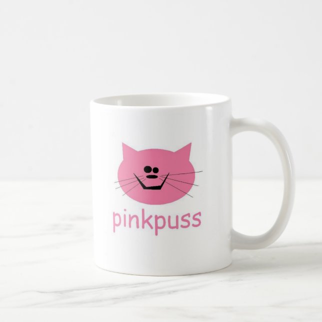 PinkPuss, pinkpuss love Coffee Mug (Right)