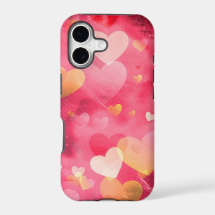 Pinks Hearts iPhone 11 Cases