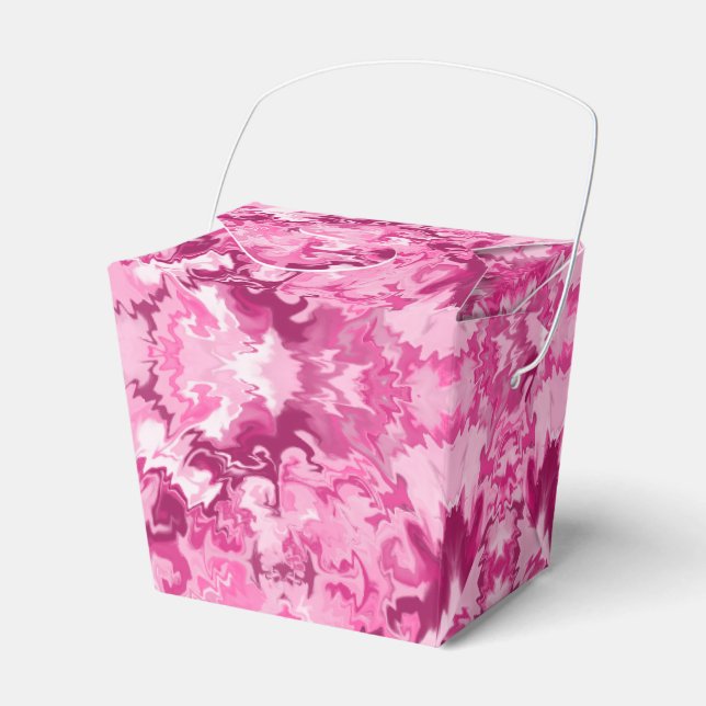 Pinks on Pinks Favour Box (Front Side)