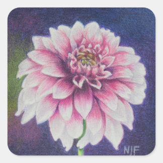 PINKS SQUARE STICKER