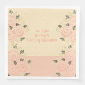 Pinks With Polka Dots Napkin