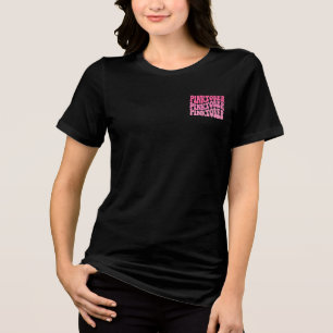 Pinktober Breast Cancer Awareness Month Blend Tri-Blend Shirt