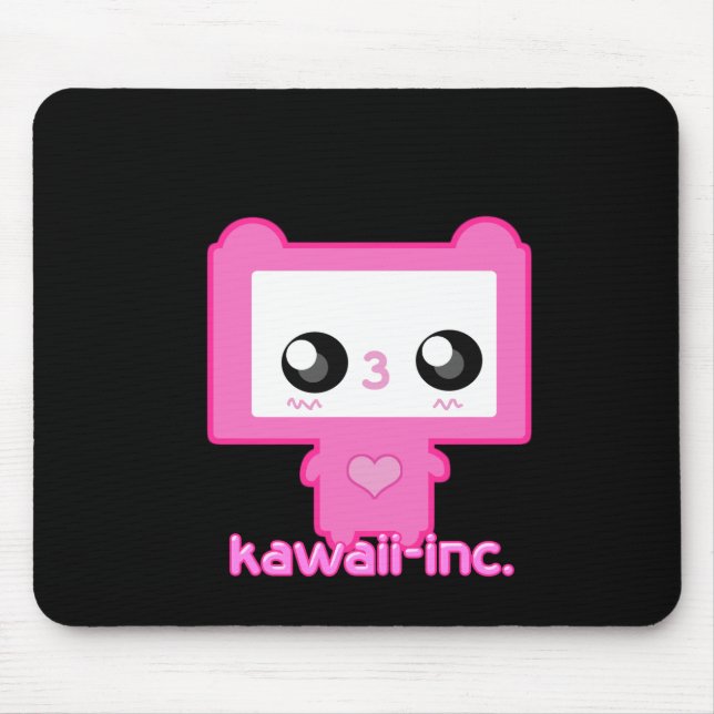 Pinku Mecha Mouse Pad (Front)