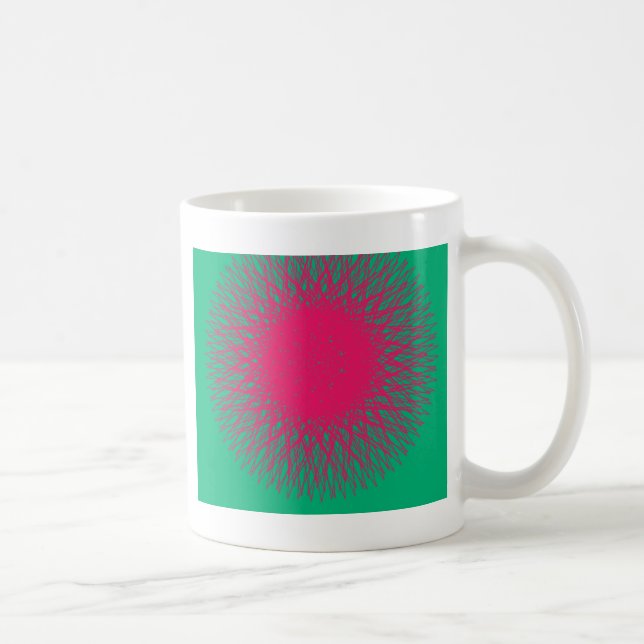 pinky abstract coffee mug (Right)