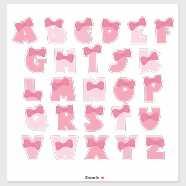 PINKY ALPHABET (Sheet)