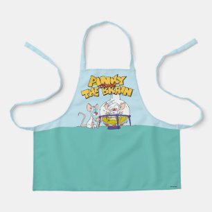 Pinky and the Brain   Laboratory Science Apron