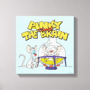 Pinky and the Brain Laboratory Science Canvas Print