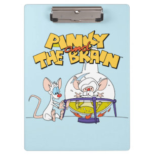 Pinky and the Brain   Laboratory Science Clipboard