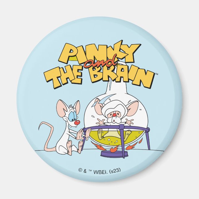 Pinky and the Brain | Laboratory Science Magnet (Front)
