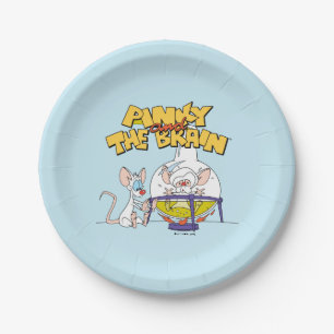 Pinky and the Brain   Laboratory Science Paper Plate