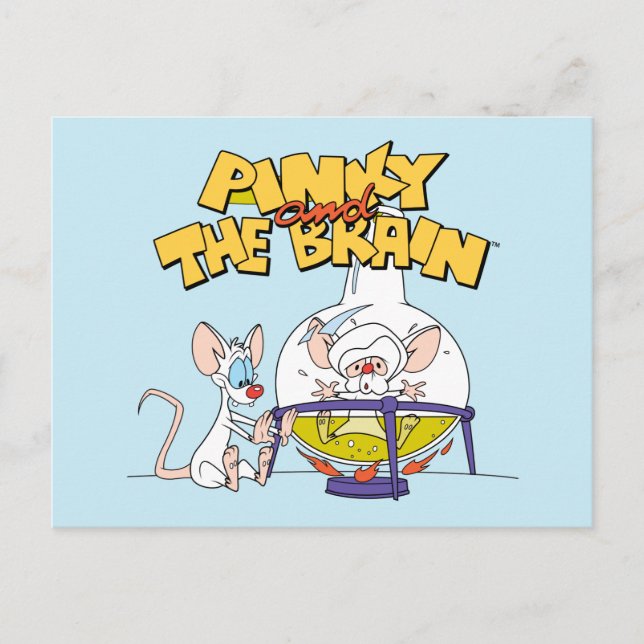 Pinky and the Brain | Laboratory Science Postcard (Front)