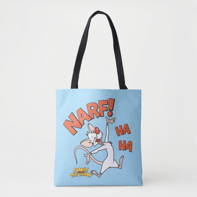 Pinky and the Brain | Pinky "Narf!" Tote Bag (Front)
