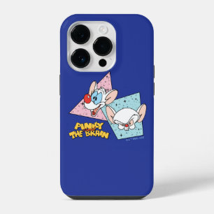 Pinky and the Brain   Retro Character Graphics iPhone 14 Pro Case