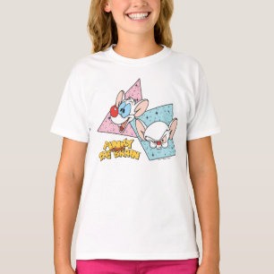 Pinky and the Brain   Retro Character Graphics T-Shirt